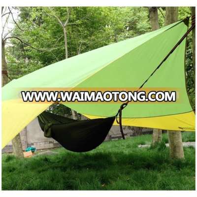 Jungle Camping No-see-um Bug Netting Hammock Tent with rainfly