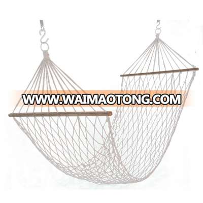 Single String Nylon Cotton Knit Rope Hammock Crochet