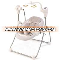 New designed baby cot swing with mp3 function and remote controller